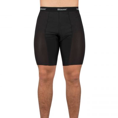 Blauer Padded Compression Bike Shorts (8843) | The Fire Center | Fuego Fire Center | Store | FIREFIGHTER GEAR | FREE SHIPPING | Intentionally designed for public safety on bicycle patrol, these 4 way stretch Nylon Lycra bike shorts are short enough to fit under your uniform shorts but still cover the areas of the thighs that need to stay warm. 