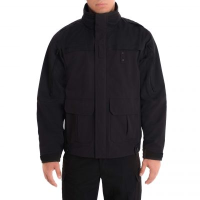 Blauer TacShell Jacket (9820) | The Fire Center | Fuego Fire Center | Store | FIREFIGHTER GEAR | Tired of traditional uniform outerwear? TacShell® is for you. It combines durability, stretch, waterproofness, wind protection and breathability in a lightweight shell. Customize pull down panels or direct letter for easy identification. 
