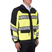 Blauer B.Dry Response Parka (9848) | The Fire Center | Fuego Fire Center | Store | FIREFIGHTER GEAR | FREE SHIPPING | Standard triple trim reflective and a pathogen-resistant liner compliant with ASTM F 1671 standards make the Response Parka protection in every sense of the word. Lightweight, flexible design creates the perfect combination of comfort and protection.