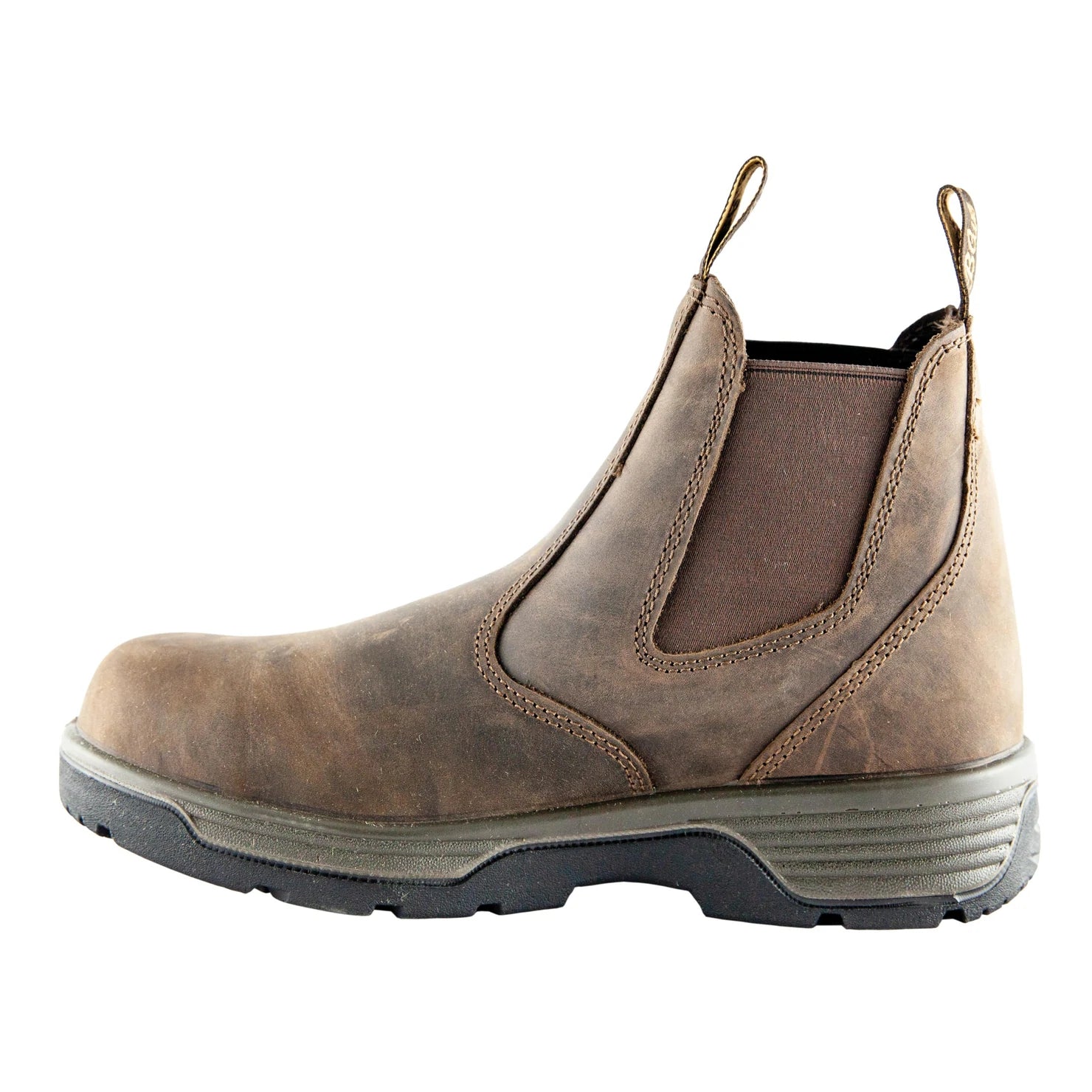 Redback Blue Tongue Fallbrook (Composite Toe) |  The Fire Center | Fuego Fire Center | Store | FIREFIGHTER GEAR | FREE SHIPPING | 6’’ Slip on pull loop design with versatile functionality to fit all your jobs needs. This lightweight boot features a 100% Oiled Nubuck leather upper construction for long term wear and is internally leather lined for softness and comfort.