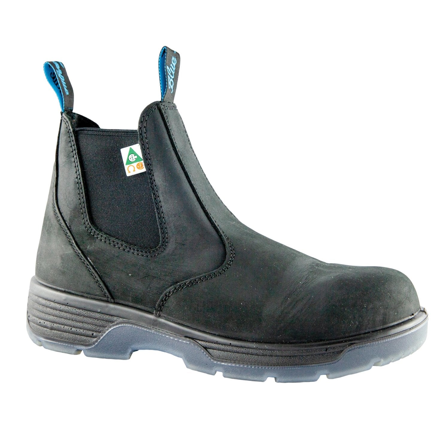 Redback Blue Tongue Station Boots (Composite Toe)  (BTCST) | Fire Store | Fuego Fire Center | Firefighter Gear | 6’’ Slip on, Composite Toe  design with versatile functionality to fit all your jobs needs. This lightweight boot features a 100% Oiled Nubuck leather upper construction for long term wear and is internally leather lined for softness and comfort