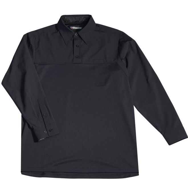 Blauer Women's FlexRS Long Sleeve ArmorSkin Base Shirt (8361W) | The Fire Center | Fuego Fire Center | FIREFIGHTER GEAR | By adding our proprietary FlexRS™ low-profile stretch ripstop fabric with a durable water repellent coating to the already-popular Women's ArmorSkin® Base Shirt, we've created the perfect uniform for comfort and breathability.  Combine with FlexRS ArmorSkin XP for the best in outer carrier uniform system.