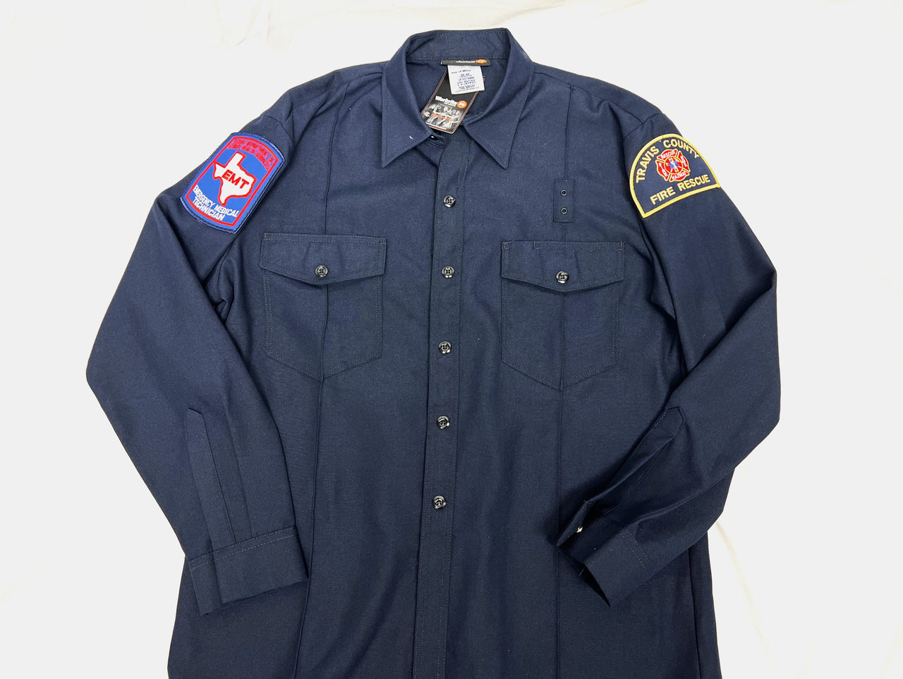 Del Valle| Workrite Classic Long Sleeve Firefighter Shirt (FSF0)