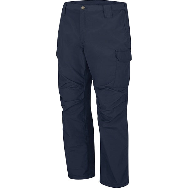 Workrite FR Tactical Ripstop Pant (FP40)  | Fire Store | Fuego Fire Center | Firefighter Gear | The Tactical Ripstop Pant has articulated knees for easy movement as well as side-elastic on the waistband for added comfort and extra-wide belt loops. These flame-resistant pants have front slack style pockets with utility notch and cargo pockets for additional storage.