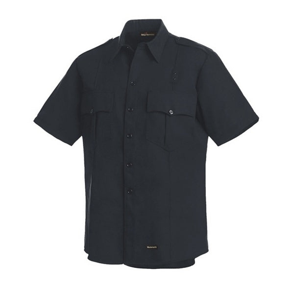 Workrite Men's Classic Long Sleeve Fire Officer Shirt (FSE0) |  The Fire Center | Fuego Fire Center | Store | FIREFIGHTER GEAR | FREE SHIPPING | Made with durable, flame-resistant Nomex® IIIA fabric and autoclaved with our proprietary PerfectPress® process to give you a professional appearance that lasts. Featuring details like lined, banded collars and reinforced stitching, designed to support your needs.