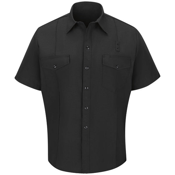 Workrite Classic Short Sleeve Firefighter Shirt (FSF2)) | Fire Store | Fuego Fire Center | Firefighter Gear | Made with durable, flame-resistant Nomex® IIIA fabric and autoclaved with our proprietary PerfectPress® process to give you a professional appearance that lasts. Featuring details like lined, banded collars and reinforced stitching, designed to support your needs.