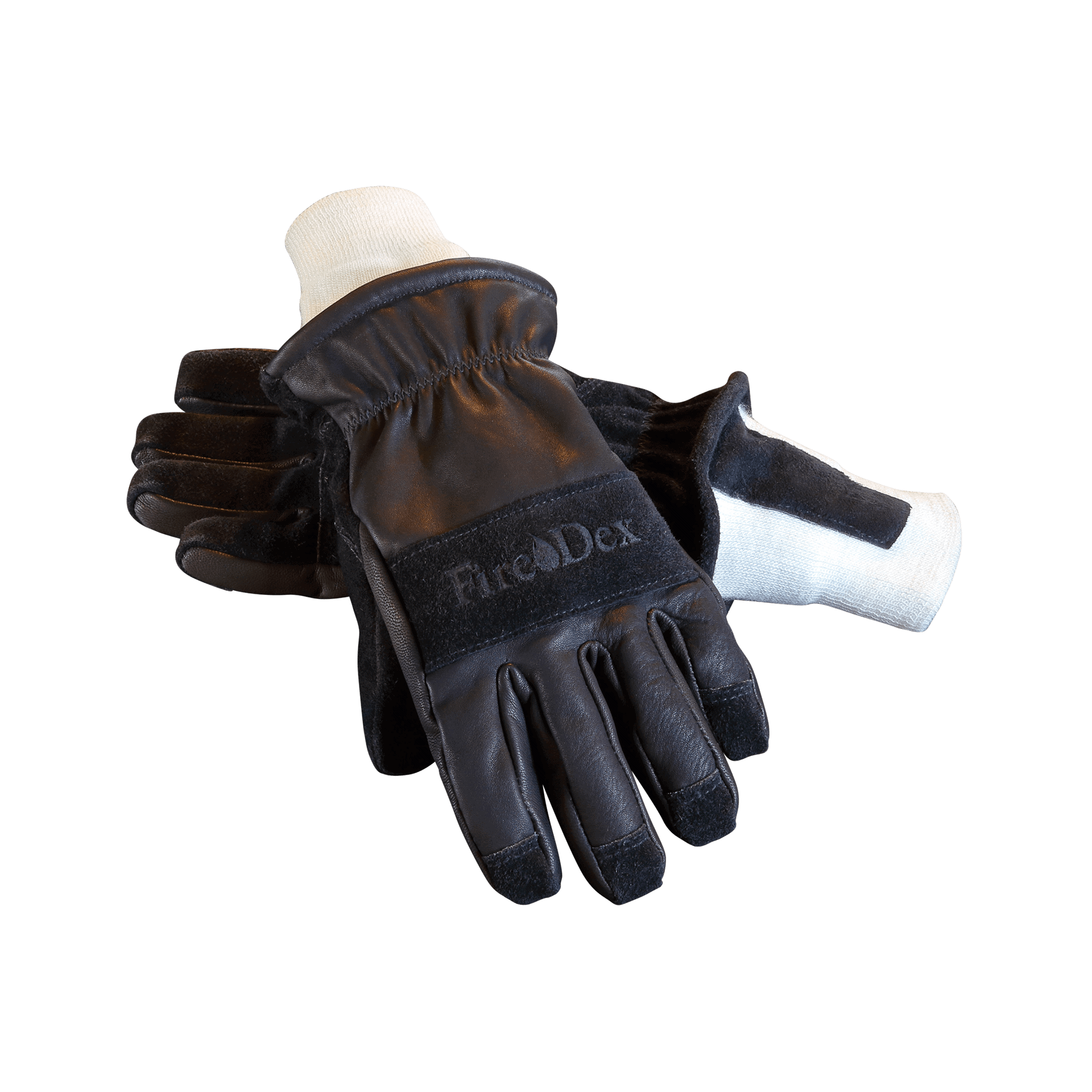 Fire-Dex Dex-Pro 3D Leather Glove  | Fire Store | Fuego Fire Center | Firefighter Gear | ur gloves are perfected to bring you superior comfort, dexterity, and thermal protection to meet the demands of the job. The Dex-Pro’s three-dimensional design is paired with materials that make the fit feel so natural you'll wonder why you didn't switch sooner. 