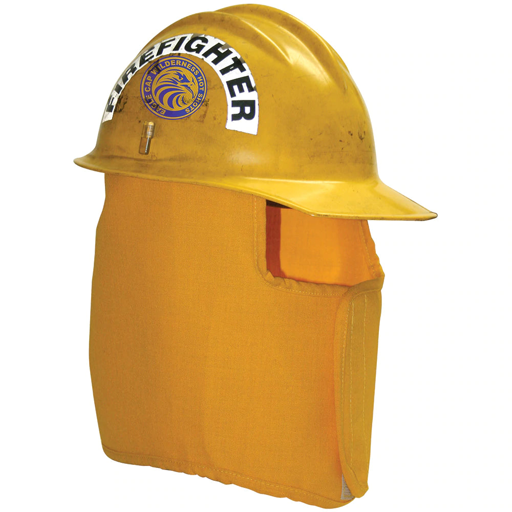CrewBoss Wildland Full Face, Ear & Neck Protector| The Fire Center | Fuego Fire Center | Store | FIREFIGHTER GEAR | Protect your pretty face with Tecasafe Plus. CrewBoss Face Protectors are compatible with both Morning Pride and Bullard style helmets and install with ease.