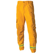 CrewBoss 6 oz Nomex IIIA Yellow Wildland Interface Brush Pant (IFP0105) | The Fire Center | Fuego Fire Center | Store | FIREFIGHTER GEAR | The CrewBoss Interface Pant was designed for structural firefighters as an alternative to turnout gear when fighting fires along a wildland urban interface. Certified to NFPA 1977, this pant goes over your your uniform pants to provide an extra layer of protection while remaining light weight.