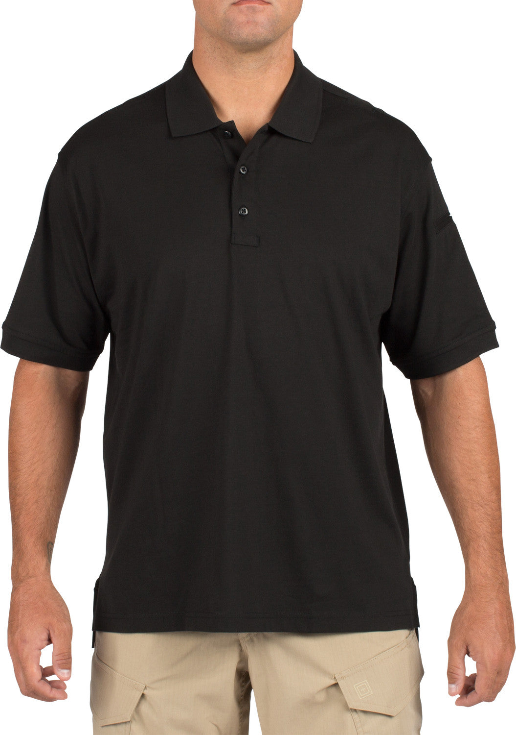 5.11 Tactical Jersey Short Sleeve Polo (71182) | The Fire Center | The Fire Store | The first choice in casual uniform wear for law enforcement and fire professionals across the nation and around the world, the Short Sleeve Tactical Polo is designed to meet dress code and functionality requirements for first responders across a broad range of disciplines. 