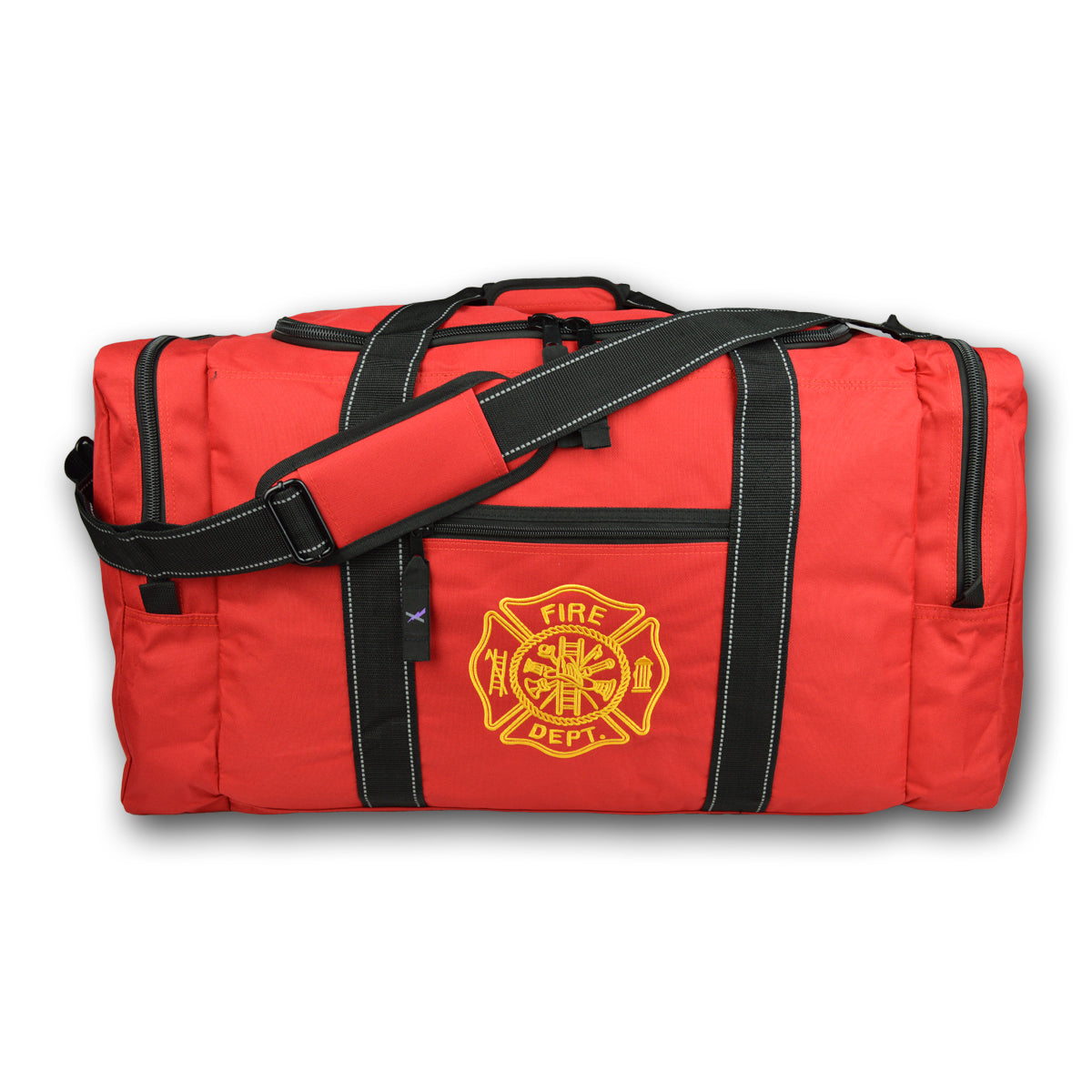 Lightning X Value Step-In Turnout Gear Bag (LXFB40) | The Fire Center | Fuego Fire Center | FIREFIGHTER GEAR | Lightning X Products strives to give you the absolute most amount of product for the least amount of money. The Value Series Gear Bags were designed to give you just that: the best value for your hard-earned dollar, without sacrificing quality. The Value Bags include nearly all of the same features as our deluxe gear bags but at substantially lower price. 