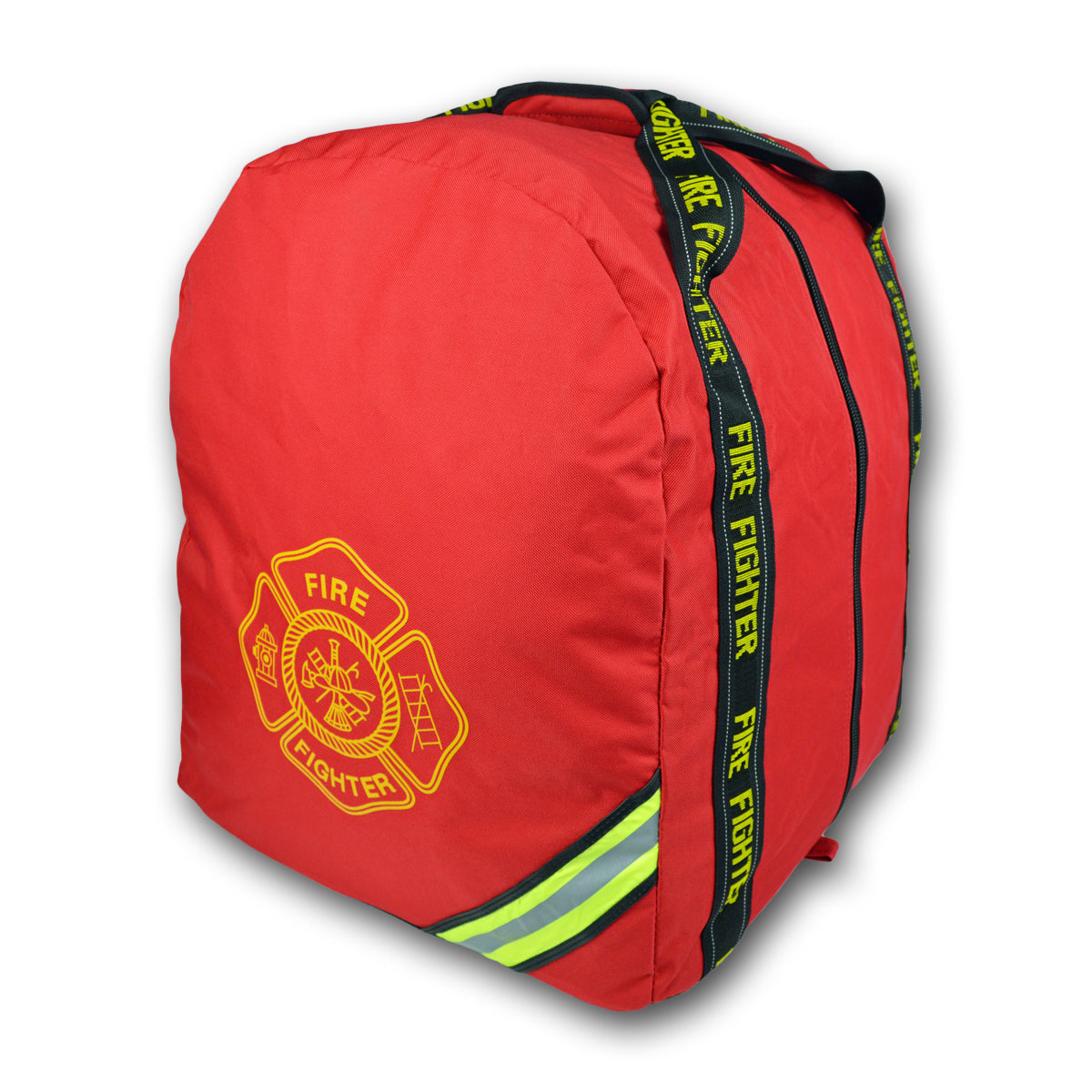 Lightning X Compact Boot Style Firefighter Turnout Gear Bag (LXFB70) | The Fire Center | Fuego Fire Center | Store | FIREFIGHTER GEAR | FREE SHIPPING | Sometimes simplicity is the best solution. The FB70 is a workhorse turnout bag without all the unnecessary bells and whistles. Simply put – it gets the job done. The FB70 is a center “clam shell” opening step-in style gear bag that stores turnout gear and boots in a ready-to-go state. 