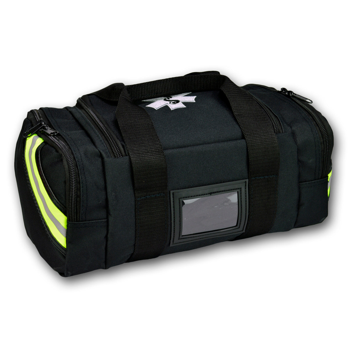 Lightning X Compact Trauma Bag (LXMB10) | The Fire Center | The Fire Store | Store | FREE SHIPPING | The LXMB10 is our most compact first responder bag. It holds the same standard fill kit as our LXMB20, but with a more streamlined fit and value minded design. The bag consists of a main hold with customizable dividers, a storage flap with 6 elastic tool loops, and two full length zippered side pockets.