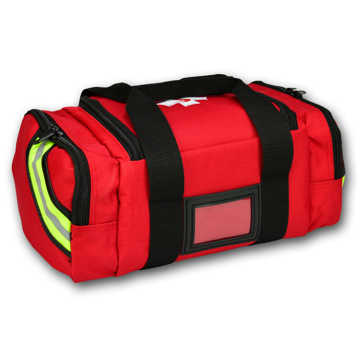 Lightning X Compact Trauma Bag (LXMB10) | The Fire Center | The Fire Store | Store | FREE SHIPPING | The LXMB10 is our most compact first responder bag. It holds the same standard fill kit as our LXMB20, but with a more streamlined fit and value minded design. The bag consists of a main hold with customizable dividers, a storage flap with 6 elastic tool loops, and two full length zippered side pockets.