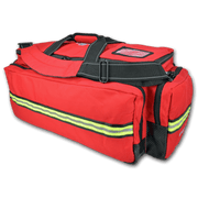 Lightning X Premium Oxygen Trauma Bag (LXMB50) | The Fire Center | The Fire Store | Store | FREE SHIPPING | The MB50 is a super sized medical bag that is ideal for EMS agencies or rescue squads. The main compartment is designed to hold a “D” sized oxygen cylinder with storage for all necessary oxygen delivery devices.