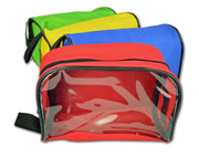 Lightning X Medical Kit Accessory Pouches (LXMBP4) | The Fire Center | The Fire Store | Store | FREE SHIPPING | The LXMBP4 consists of four color-coded zipper pouches with clear vinyl window for easing viewing. They can be added to any medical bag, from any brand. Each bag includes an interior pocket and webbing pull loop. The green bag, ideally used for airway items