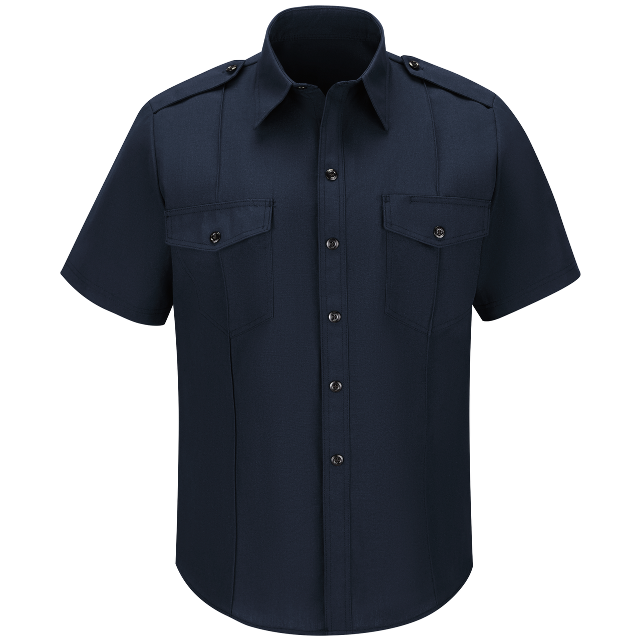 Workrite Men's Classic Short Sleeve Fire Chief Shirt (FSC6) | The Fire Center | Fuego Fire Center | Store | FIREFIGHTER GEAR | FREE SHIPPING | This short sleeve Fire Chief's shirt features working epaulets, plus design details for a more professional look and better fit.