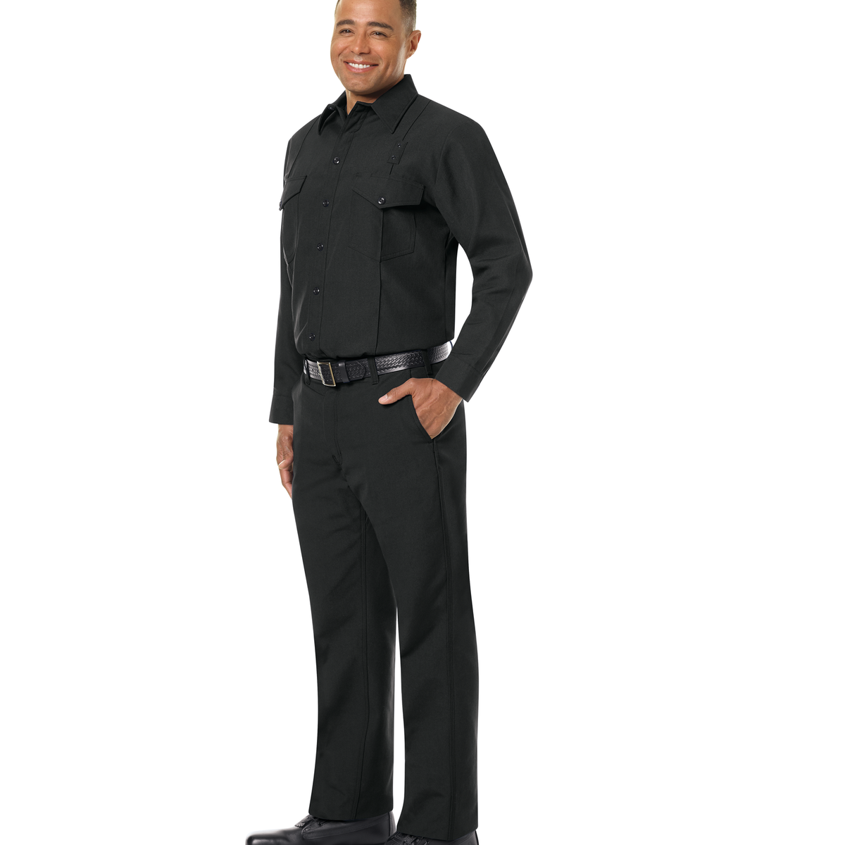 Work Rite Shirts Del Valle| Workrite Classic Long Sleeve Firefighter Shirt (FSF0)
