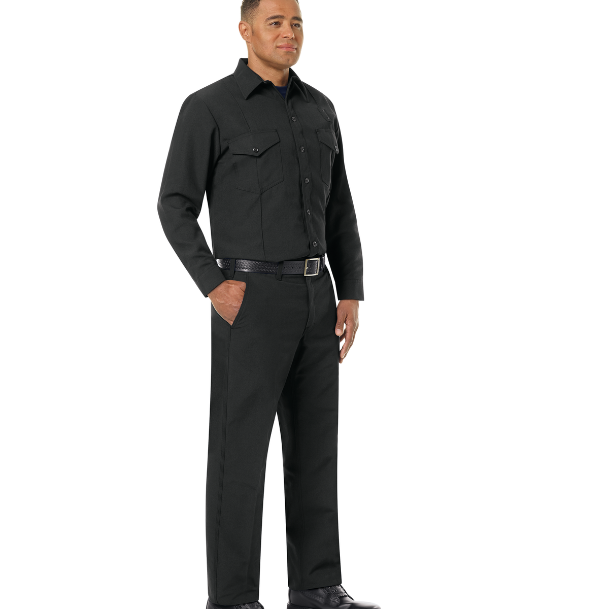 Work Rite Shirts Del Valle| Workrite Classic Long Sleeve Firefighter Shirt (FSF0)