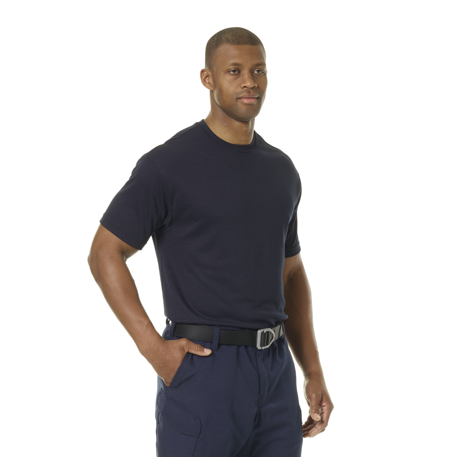 Workrite Short Sleeve Station Wear Tee Station Wear (FT30)  | Fire Store | Fuego Fire Center | Firefighter Gear | This knit short sleeve shirt is everything you need in a T-shirt, and nothing you don't—plus Tecasafe® Plus Knit FR fabric to give you an extra layer of protection in the field.