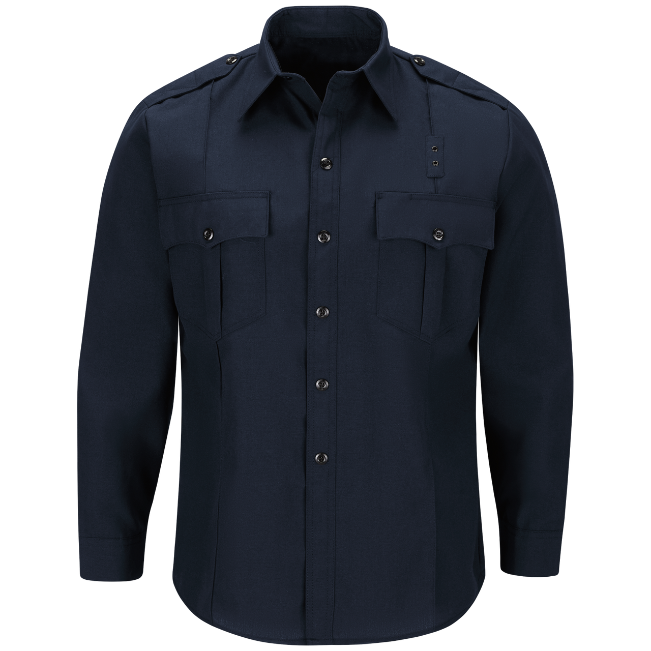 Workrite Men's Classic Long Sleeve Fire Officer Shirt (FSE0) |  The Fire Center | Fuego Fire Center | Store | FIREFIGHTER GEAR | Our classic Fire Officer's shirt is made with durable, flame-resistant Nomex® IIIA fabric and autoclaved using our proprietary PerfectPress® process to give you a professional appearance that lasts. Featuring details like lined, banded collars and reinforced stitching, designed to support your needs.