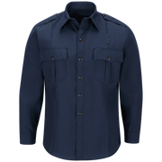 Workrite Men's Classic Long Sleeve Fire Officer Shirt (FSE0) |  The Fire Center | Fuego Fire Center | Store | FIREFIGHTER GEAR | FREE SHIPPING | Our classic Fire Officer's shirt is made with durable, flame-resistant Nomex® IIIA fabric and autoclaved using our proprietary PerfectPress® process to give you a professional appearance that lasts. Featuring details like lined, banded collars and reinforced stitching, designed to support your needs..
