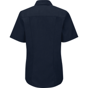 Workrite Women's Classic Short Sleeve Firefighter Shirt (FSF3)| Fire Store | Fuego Fire Center | Firefighter Gear | Made with durable, flame-resistant Nomex® IIIA fabric and autoclaved with our proprietary PerfectPress® process to give you a professional appearance that lasts. Designed specifically with women in mind.