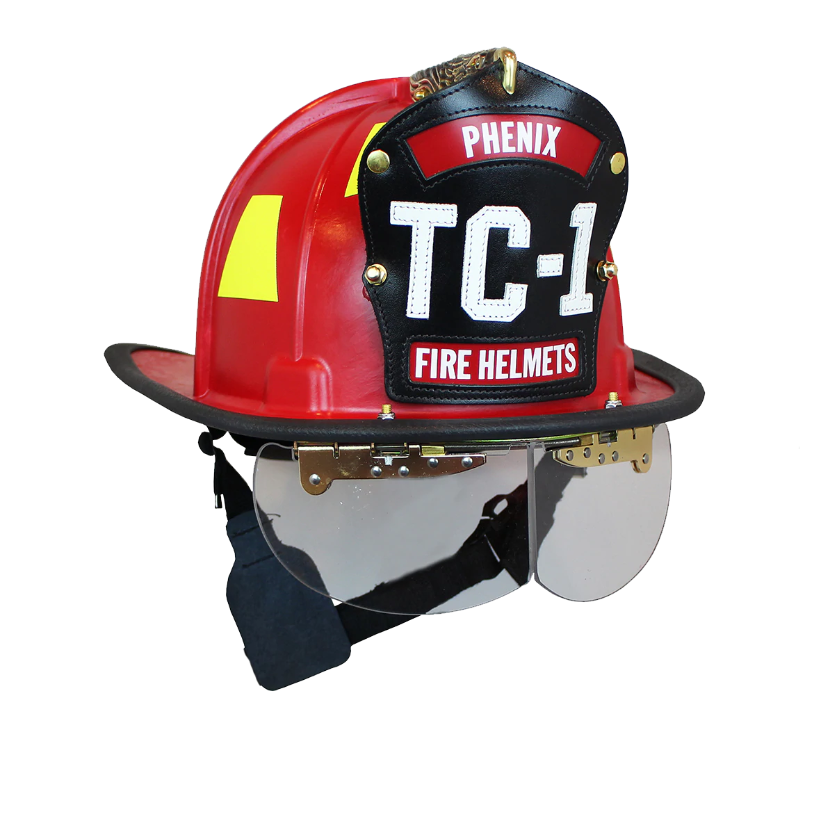 Phenix Technology TC1 Traditional Composite Firefighter Helmet | The Fire Center | The Fire Store | Store | Fuego Fire Center Phenix Technology Inc.’s Traditional Composite helmet boasts a low center of gravity and is center balanced, thus, promoting a very low degree of neck fatigue. Phenix’s traditional composite models interface with any SCBA mask. Compliant to current OSHA and NFPA 1971 standard