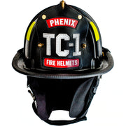 Phenix Technology TC1 Traditional Composite Firefighter Helmet | The Fire Center | The Fire Store | Store | Fuego Fire Center Phenix Technology Inc.’s Traditional Composite helmet boasts a low center of gravity and is center balanced, thus, promoting a very low degree of neck fatigue. Phenix’s traditional composite models interface with any SCBA mask. Compliant to current OSHA and NFPA 1971 standard