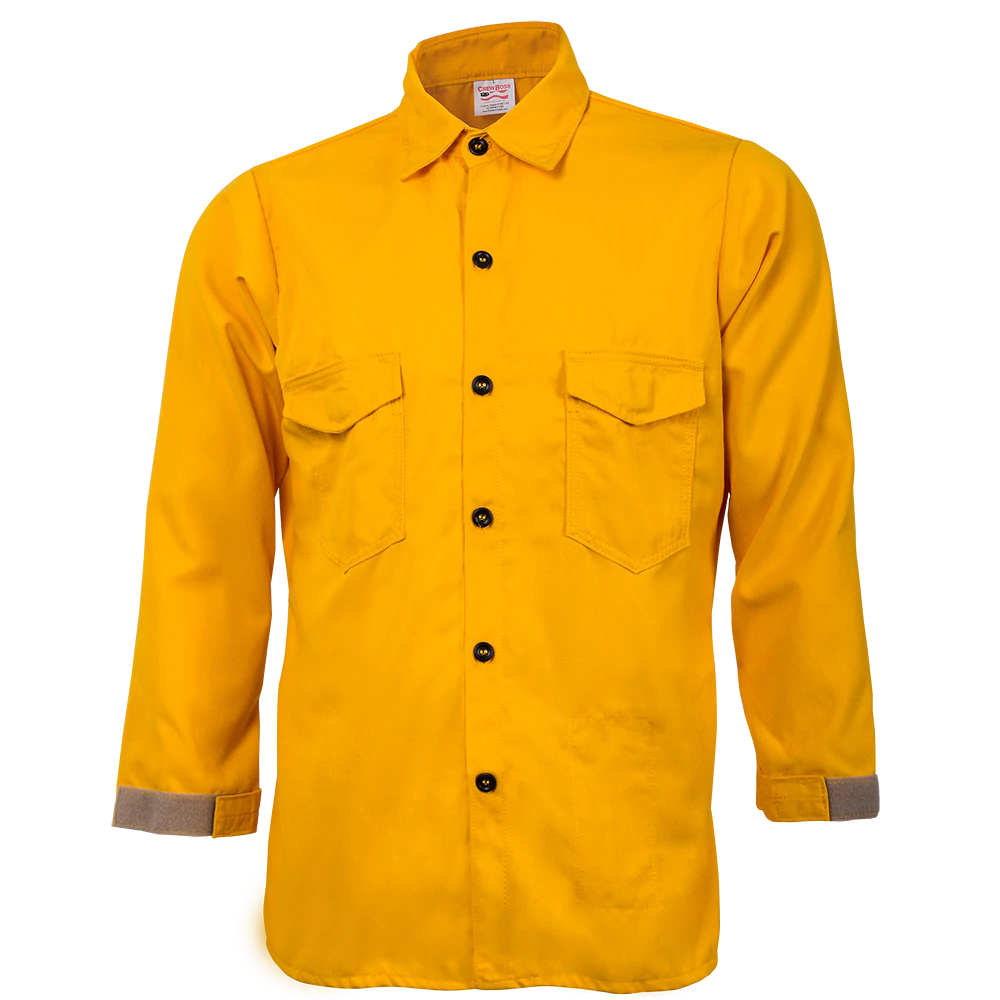 CrewBoss Traditional Brush Shirt - 5.8 oz Tecasafe (WLS0235)) | The Fire Center | Fuego Fire Center | FIREFIGHTER GEAR | Based off the original Forest Service style brush shirt, the Traditional Brush Shirt is designed for optimal functionality on the most high pressure fire lines. 