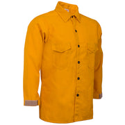 CrewBoss Traditional Brush Shirt - 6.0 oz Nomex (WLS0205) | The Fire Center | Fuego Fire Center | Store | FIREFIGHTER GEAR | Based off the original Forest Service style brush shirt, the Traditional Brush Shirt is designed for optimal functionality on the most high pressure fire lines. The Traditional Brush Shirt includes features such as; large spade-style pockets with hook and loop closures, as well as hook and loop closures around the cuff to ensure a tight fit around the glove