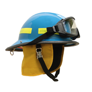 MSA Cairns® 660C Metro™ Composite Fire Helmet) | The Fire Center | The Fire Store | Store | Fuego Fire Center | Firefighter Gear | Tough enough for structural or proximity firefighting, light enough for technical rescue and small enough for EMS and confined space applications. The MSA Cairns 660C Metro Composite Fire Helmet is available with the popular retractable Defender Visor, which can be easily raised or lowered with a gloved hand
