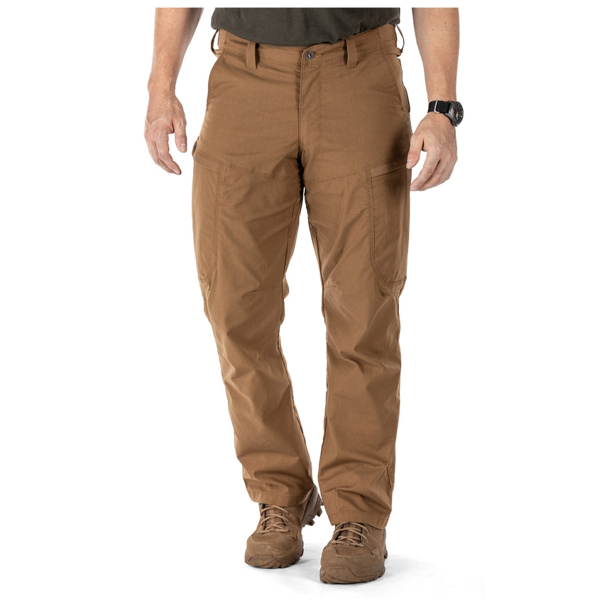 5.11 Tactical APEX™ Pant (74434) | The Fire Center | The Fire Store | Store | Fuego Fire Center | Firefighter Gear | Flexible and functional, the Apex Pant sets the standard for speed and versatility with 5.11®’s Flex-Tac® mechanical stretch canvas. Featuring a comfort waistband, an internal flex cuff pocket, hidden handcuff key pocket, zippered thigh pockets with internal magazine storage, and deep, reinforced main pockets, the Apex Pant is made for action. 