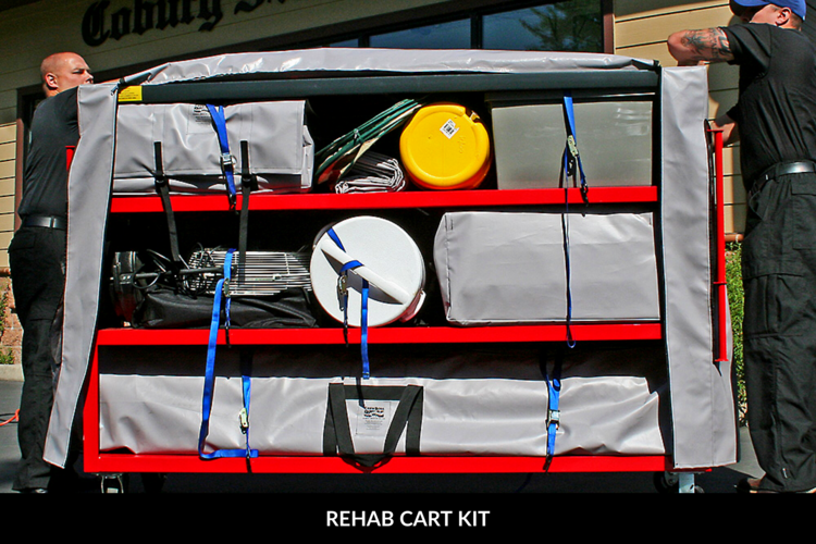 CrewBoss Complete Rehab Cart Kit