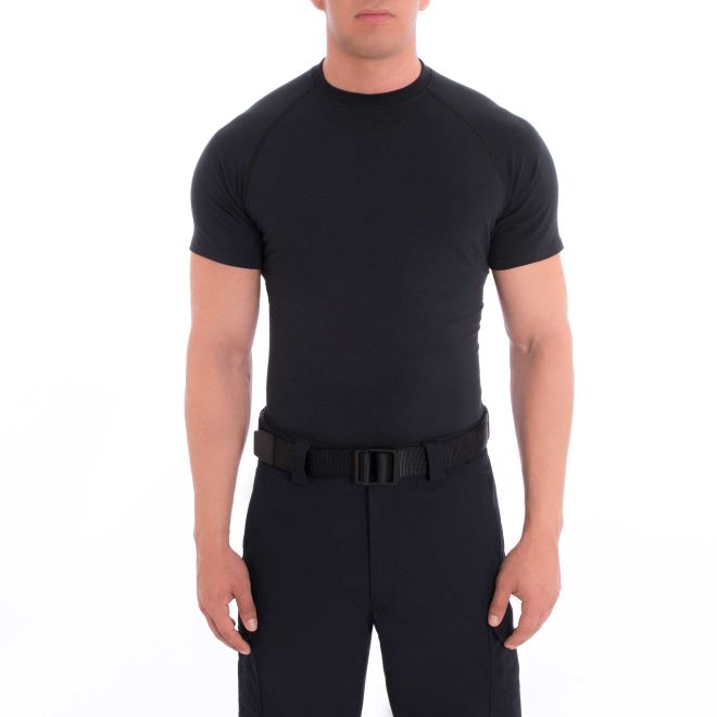 Blauer 8120X Compression Shirt – Flame-Resistant, Moisture-Wicking Base Layer for Firefighters | The Fire Center