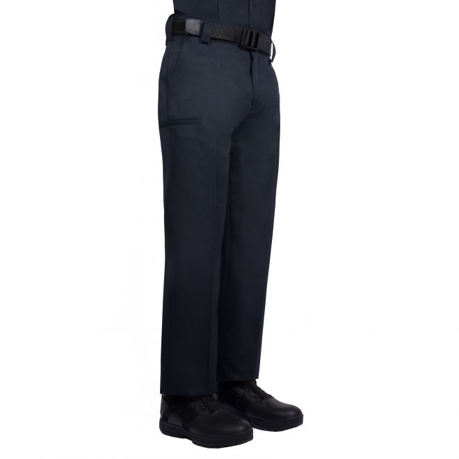 Blauer 6-Pocket Polyester Pants (8657T) | The Fire Center | Fuego Fire Center | Store | FIREFIGHTER GEAR | Now with our self-adjusting TunnelFlex™ waistband, this classic 6-Pocket Polyester pant has front quarter pocket styling, 2 hip pockets, and additional 2 cut in side pockets with equipment sub-pockets you can easily reach.