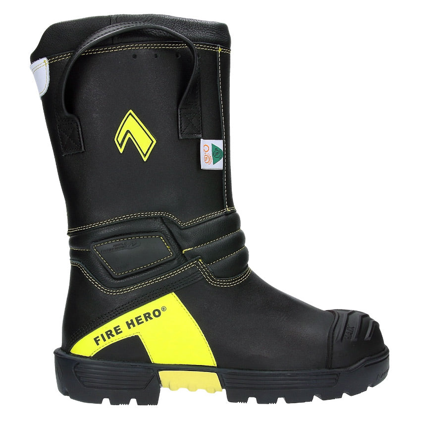 HAIX Fire Hero Xtreme (507101) | FREE SHIPPING | The Climate System essentially works likes an air conditioning system in your boot. Hard facts inside and out HAIX Fire Hero Xtreme Item no. 507101 Sun Reflect Leather Chemical/bloodborne pathogen protection Climate system Composite toe Washable & Exchangeable Insole Ankle protector 