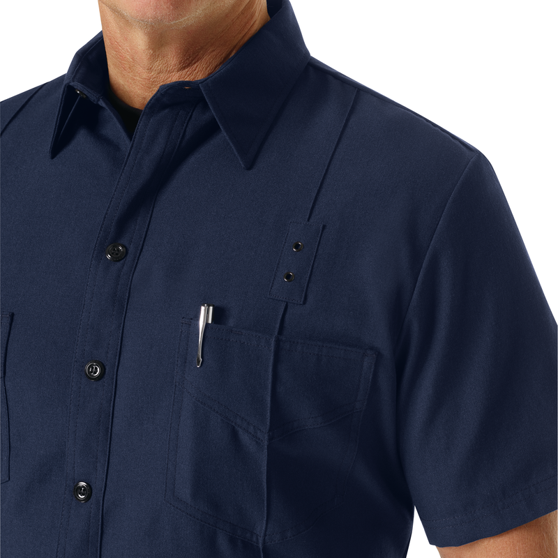 Made with durable, flame-resistant Nomex® IIIA fabric and autoclaved with our proprietary PerfectPress® process to give you a professional appearance that lasts. Featuring a Western-style yoke back.