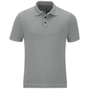 More protection. More benefits. More comfort. Our FR station wear classic short sleeve polo shirt made with Tecasafe® Plus Knit serves you better than cotton t-shirts with enhanced seam strength and fire service-specific features. Durable, comfortable, and cool. We've got you covered. Ribbed-knit collar. Hidden microphone pockets on both shoulders and pen pocket on left sleeve. Longer back hem helps stay tucked. Three button front placket with added mic loop.