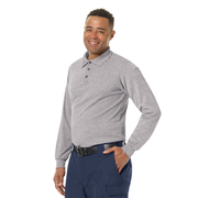 Our flame resistant take on the classic long sleeve polo shirt made with Tecasafe® Plus Knit fabric is designed for comfort and safety. Built with enhanced seam strength and fire service-specific features including a three button front placket with added mic loop.