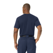 This lightweight FR stationwear base layer made with Tech T4™ fabric is designed to keep you cool, comfortable and compliant beneath your other PPE. More protection. More benefits. More comfort. This FR station wear base layer made with Tech T4™ fabric serves you better than cotton t-shirts with enhanced seam strength and fire service-specific features. Durable, comfortable, and cool. We've got you covered.
