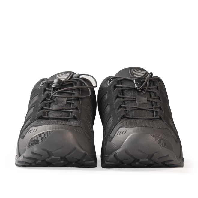 Blauer Crush Shoe (FW053) | The Fire Center | Fuego Fire Center | Store | FIREFIGHTER GEAR | FREE SHIPPING | The perfect fusion of tactical boot, cross-trainer, and sneaker.  Our Crush™ Shoe has Soles by MICHELIN® to help you connect with the ground in any situation, along with a locking speedlace system to maintain custom support and fit all day.