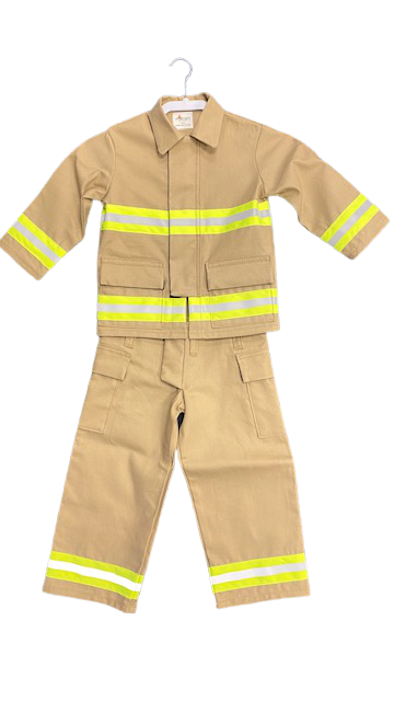 Fuego Kids Bunker Gear | The Fire Center | The Fire Store | Store | Fuego Fire Center | Many Firefighters will tell you that they wanted to be a Firefighter since they were 10 years old. So we made a series of Kids Bunker Gear in Kevlar/Nomex with/without liners for this audience. These are tough, durable, hand made in the USA. No wonder they have become a best seller!