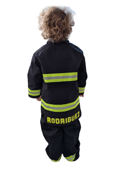 Fuego Kids Bunker Gear | The Fire Center | The Fire Store | Store | Fuego Fire Center | Many Firefighters will tell you that they wanted to be a Firefighter since they were 10 years old. So we made a series of Kids Bunker Gear in Kevlar/Nomex with/without liners for this audience. These are tough, durable, hand made in the USA. No wonder they have become a best seller!