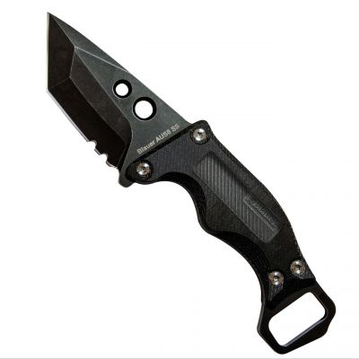 Blauer Raider Fixed Blade Knife (KN1007) | The Fire Center | Fuego Fire Center | Store | FIREFIGHTER GEAR | With the best in premium materials, including a G10 handle and AUS8 Stainless Steel Blade, the Raider Fixed Blade Knife offers superior performance with an easy-draw Kydex sheath.