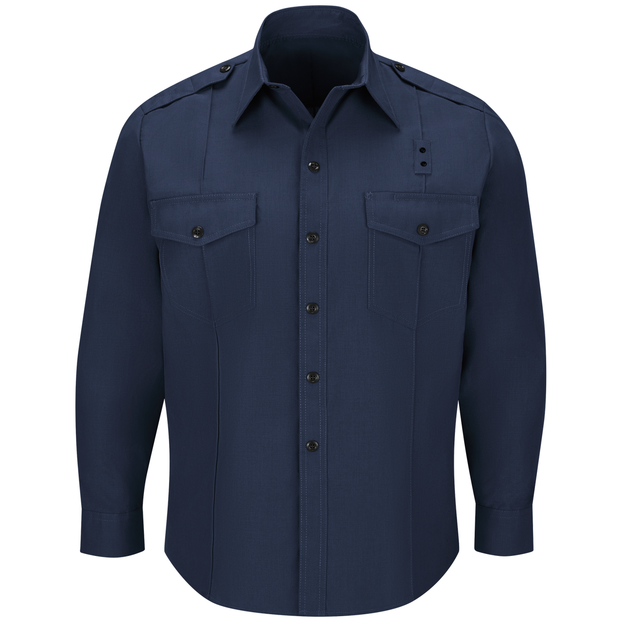 Workrite Class Long Sleeve Fire Chef Shirt (FSC0) | Fire Store | Fuego Fire Center | Firefighter Gear | Made with durable, flame-resistant Nomex® IIIA fabric and autoclaved with our proprietary PerfectPress® process to give you a professional appearance that lasts. Featuring details like lined, banded collars and reinforced stitching, designed to support your needs.
