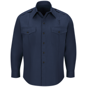 Workrite Class Long Sleeve Fire Chef Shirt (FSC0) | Fire Store | Fuego Fire Center | Firefighter Gear | Made with durable, flame-resistant Nomex® IIIA fabric and autoclaved with our proprietary PerfectPress® process to give you a professional appearance that lasts. Featuring details like lined, banded collars and reinforced stitching, designed to support your needs.