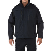 5.11 Tactical Valiant Duty Jacket (48153) | The Fire Center | Fuego Fire Center |  Built on a 5-in-1 platform, the Valiant Duty Jacket consists of a high-performance shell and a removable matching softshell jacket that works as a standalone jacket or converts to a vest (also available separately). 3