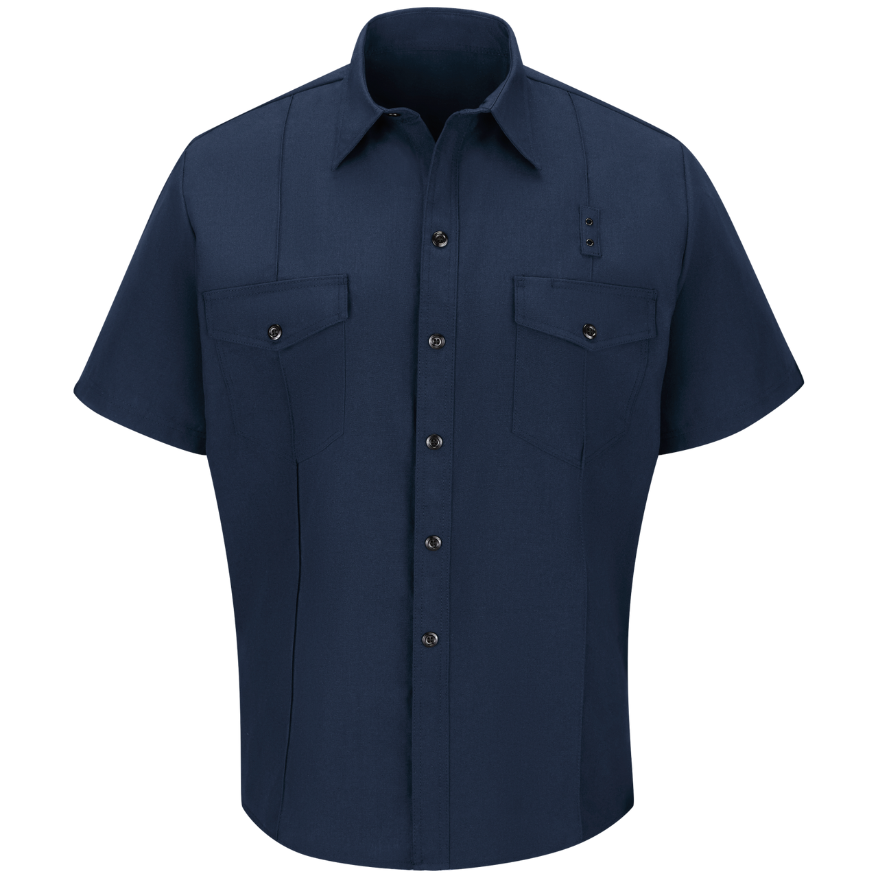 Workrite Classic Short Sleeve Firefighter Shirt (FSF2)) | Fire Store | Fuego Fire Center | Firefighter Gear | Made with durable, flame-resistant Nomex® IIIA fabric and autoclaved with our proprietary PerfectPress® process to give you a professional appearance that lasts. Featuring details like lined, banded collars and reinforced stitching, designed to support your needs.