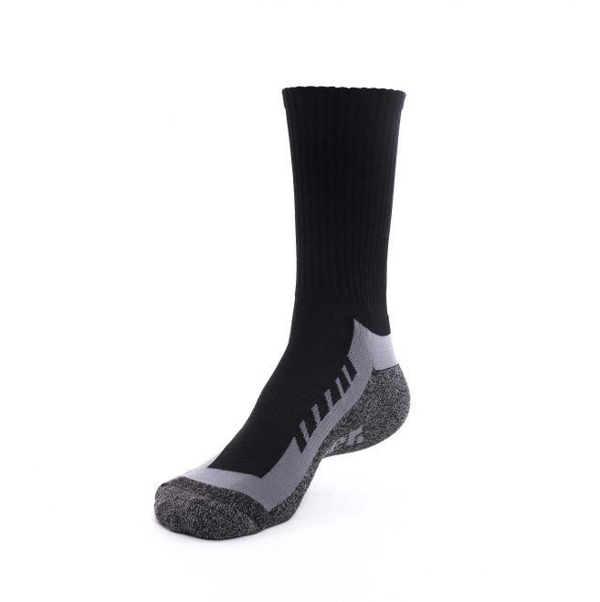 Blauer Job 6'' Sock (2-Pack) (SKA16) | The Fire Center | Fuego Fire Center | Store | FIREFIGHTER GEAR | Designed for officers on their feet all day, we made this sock with just the right amount of cushioning under foot. Blauer’s job sock uses a COOLMAX® fiber blend to wick away moisture and keep your feet dry all day, on and off the job. 